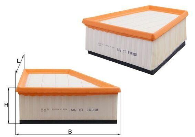 MAHLE ORIGINAL Air Filter
