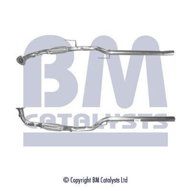 BM Abgasrohr Vorne passend f&uuml;r VW Polo 9N 6R Skoda Fabia 1 Seat Ibiza 2 1.2
