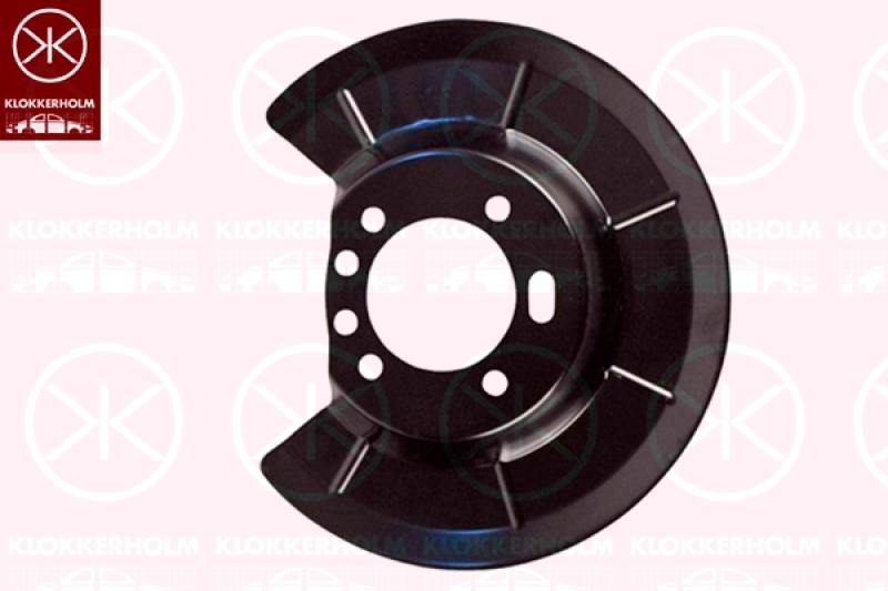 KLOKKERHOLM Splash Panel, brake disc