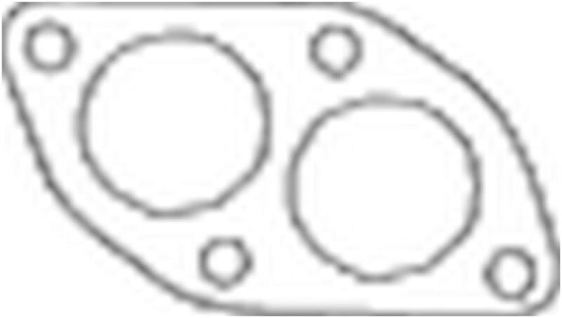 BOSAL Gasket, exhaust pipe