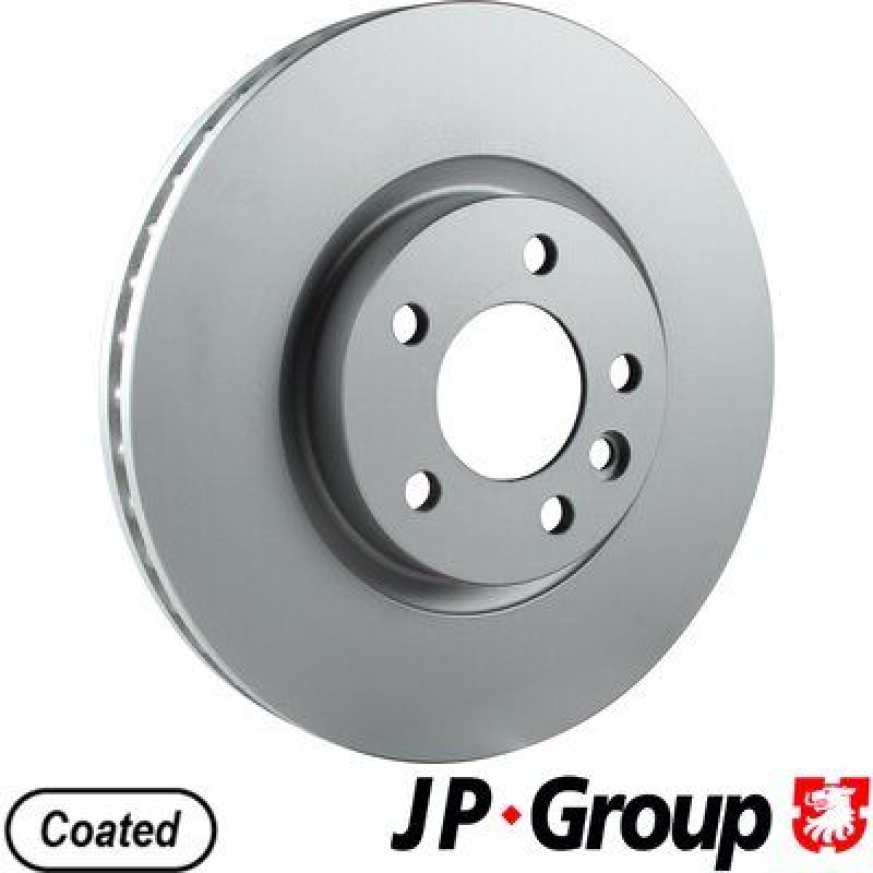 2x JP GROUP Brake Disc JP GROUP