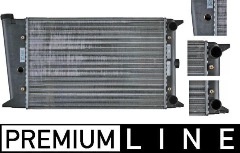 MAHLE Radiator, engine cooling BEHR *** PREMIUM LINE ***