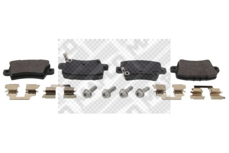 MAPCO Brake Pad Set, disc brake