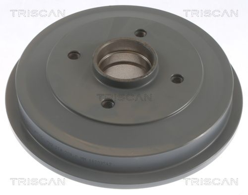 2x TRISCAN Brake Drum