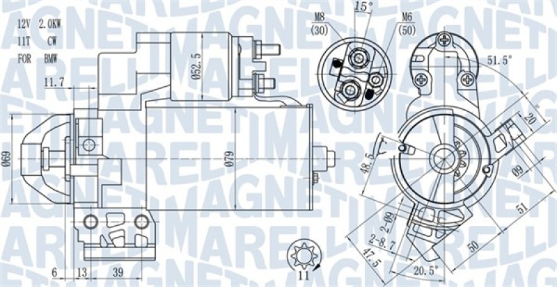 MAGNETI MARELLI Starter