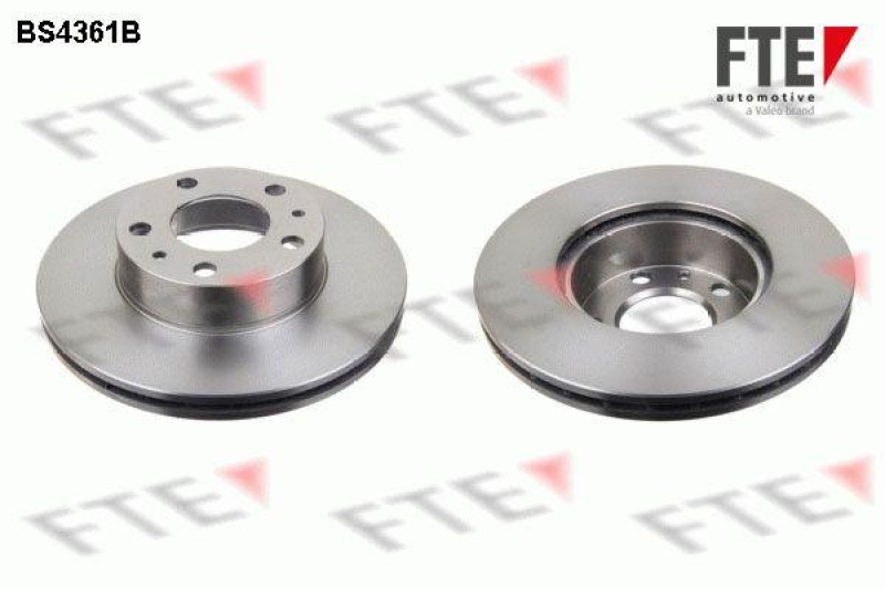 2x FTE Brake Disc COATED RANGE