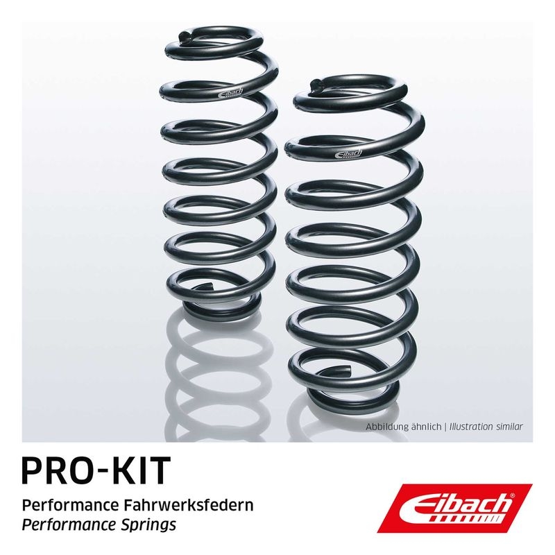 EIBACH Pro-Kit Tieferlegungssatz passend für Peugeot 106 205 VA 30-40mm HA 30mm E7003-120