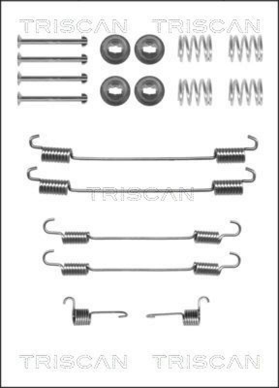 TRISCAN Accessory Kit, brake shoes