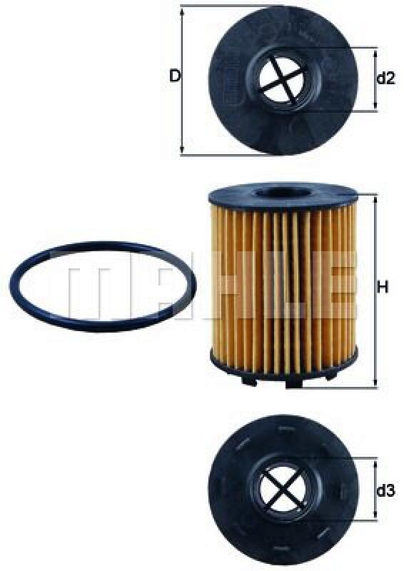 MAHLE Oil Filter