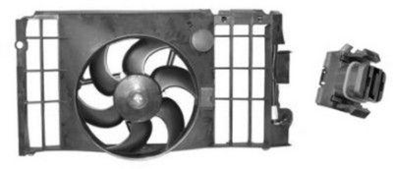 VAN WEZEL Fan, radiator