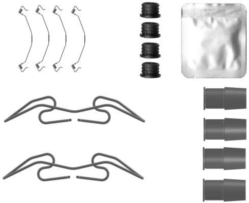TEXTAR Accessory Kit, brake caliper