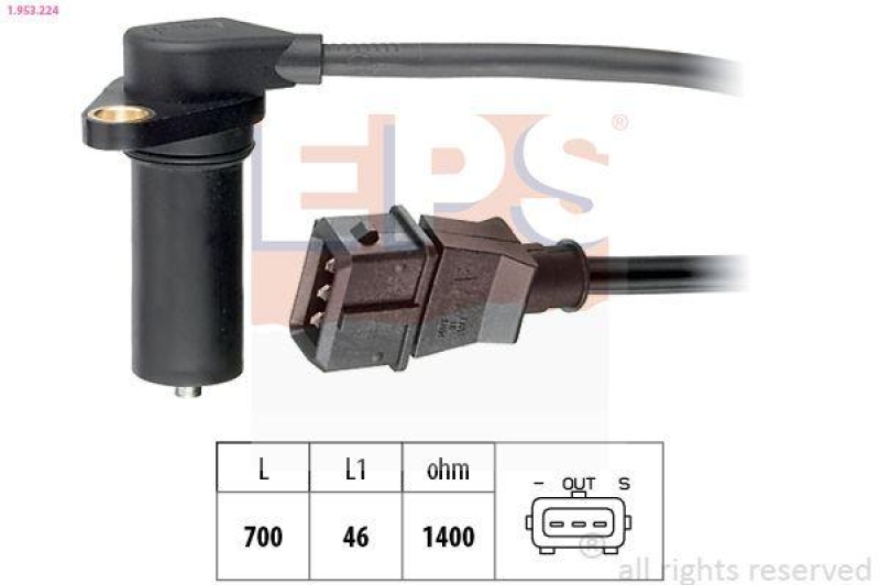 EPS Impulsgeber, Kurbelwelle Made in Italy - OE Equivalent