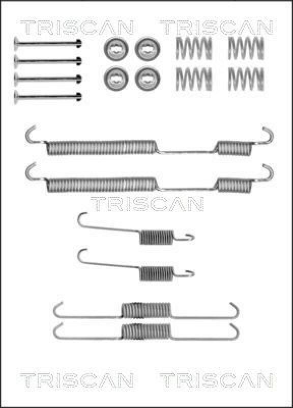 TRISCAN Accessory Kit, brake shoes