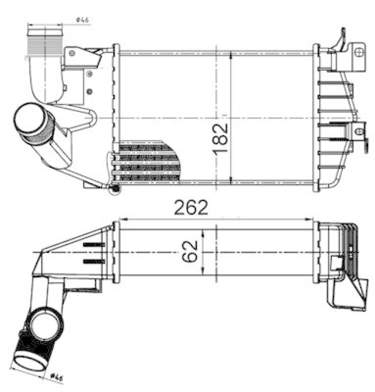 MAHLE Ladeluftkühler BEHR