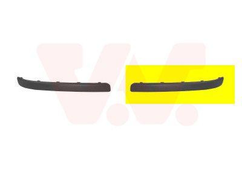 VAN WEZEL Zier-/Schutzleiste, Sto&szlig;f&auml;nger 3779554