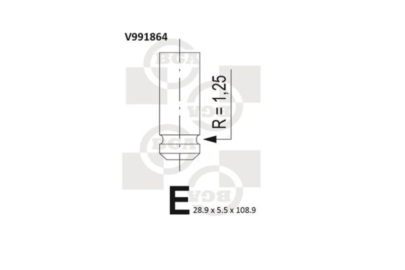 BGA Exhaust Valve