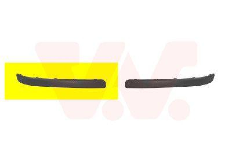 VAN WEZEL Trim/Protective Strip, bumper ** Equipart **