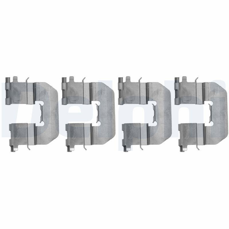 DELPHI Zubeh&ouml;rsatz, Scheibenbremsbelag LX0520