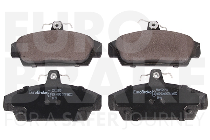 EUROBRAKE Brake Pad Set, disc brake