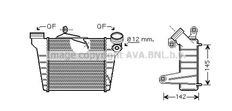 AVA QUALITY COOLING Ladeluftkühler