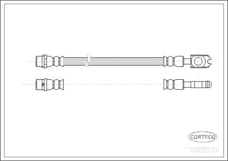 CORTECO Bremsschlauch