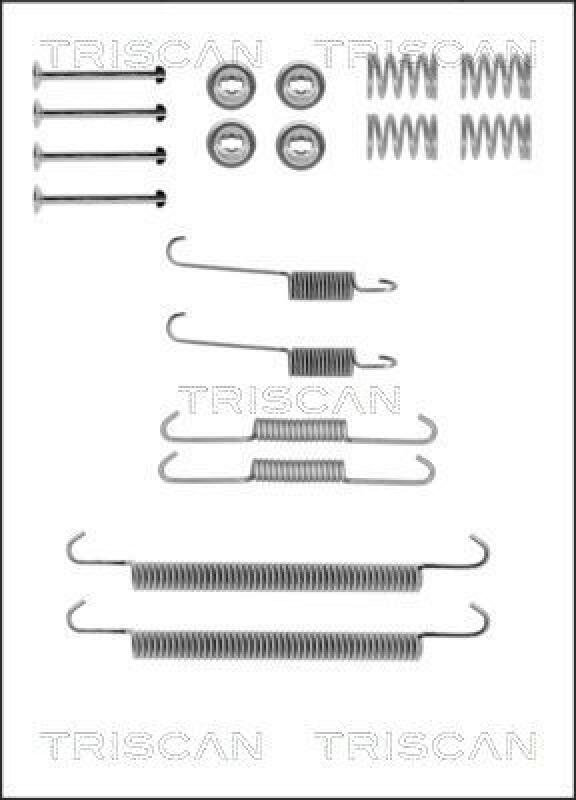 TRISCAN Accessory Kit, brake shoes