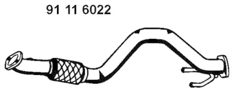 EBERSPÄCHER Exhaust Pipe