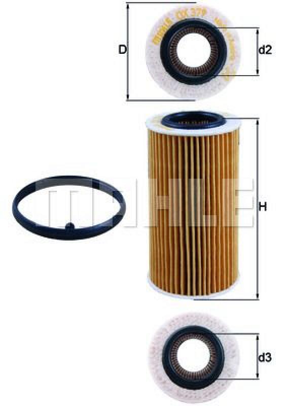 MAHLE Oil Filter