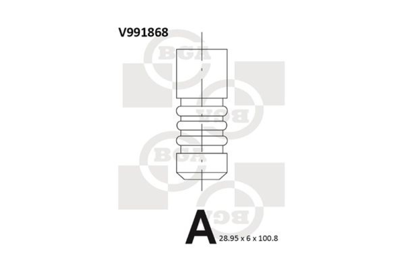 BGA Exhaust Valve