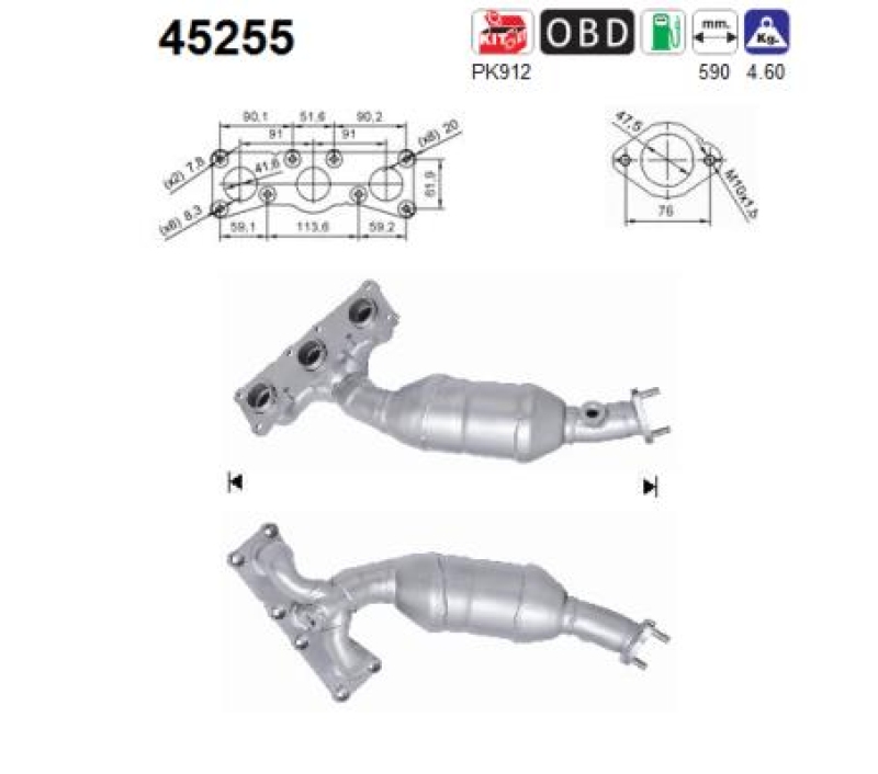 AS Katalysator 45255