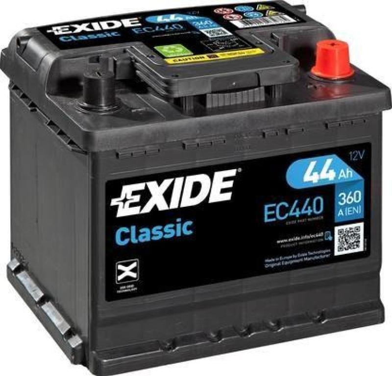 EXIDE Starterbatterie CLASSIC