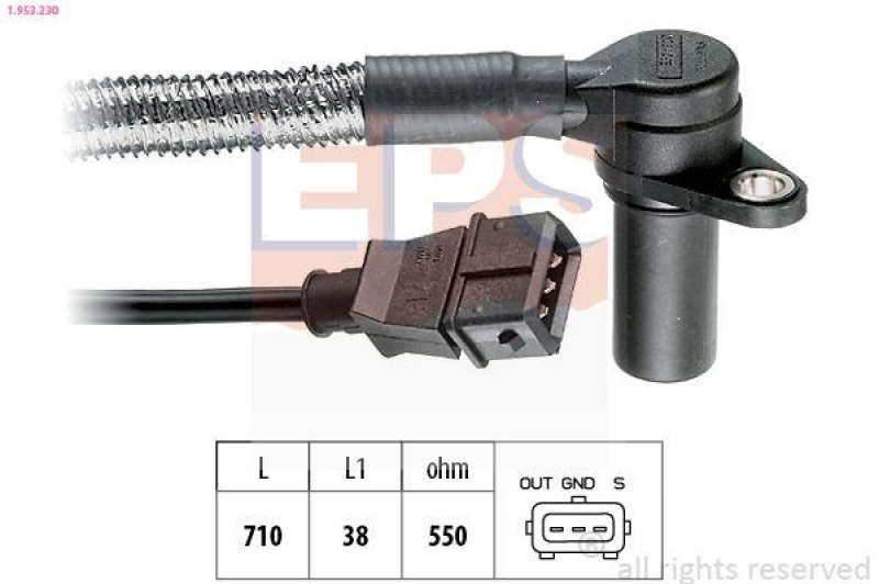 EPS Impulsgeber, Kurbelwelle Made in Italy - OE Equivalent