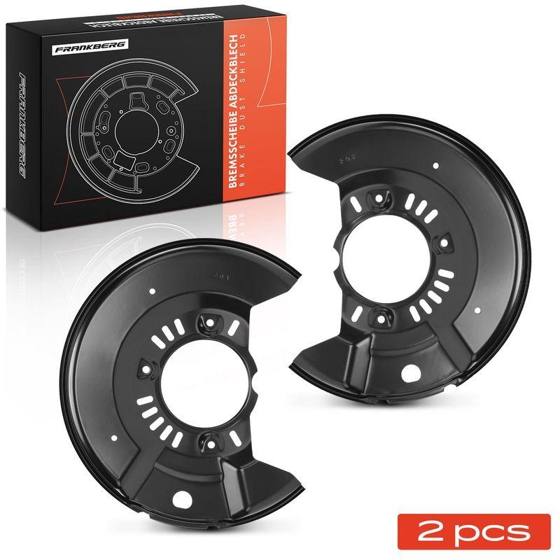2x Frankberg Ankerblech Bremsscheibe Vorderachse Beidseitig 5481FB0032554