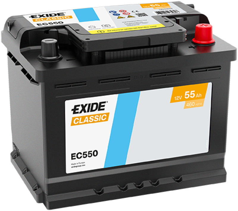 EXIDE Starterbatterie CLASSIC