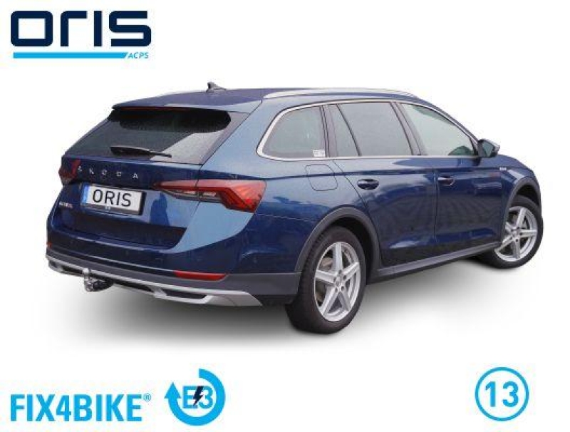 ACPS-ORIS Anhängerkupplung Anhängevorrichtung ORIS DUO E3 FIX4BIKE®