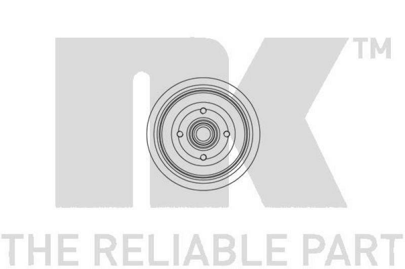 2x NK Bremstrommel 254720
