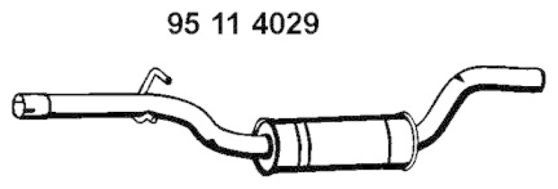 EBERSPÄCHER Mittelschalldämpfer