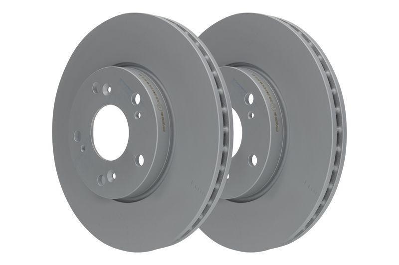2x ATE Bremsscheiben ATE Bremsbeläge Bremse passend für Honda Accor...