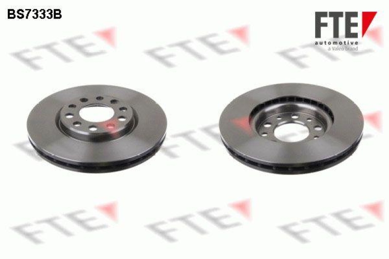 2x FTE Bremsscheibe COATED RANGE 9082021