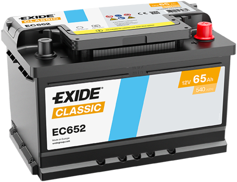 EXIDE Starterbatterie CLASSIC