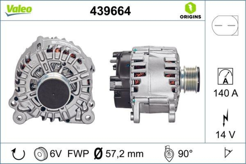 VALEO Generator VALEO ORIGINS NEW