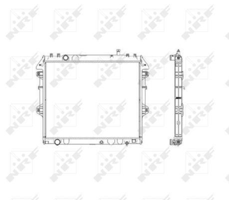 NRF Radiator, engine cooling