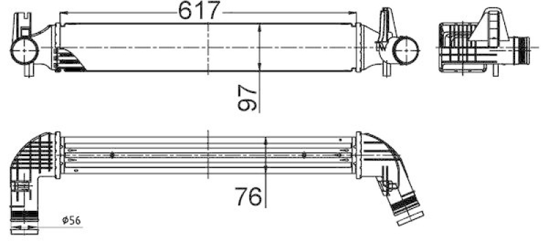 MAHLE Ladeluftkühler