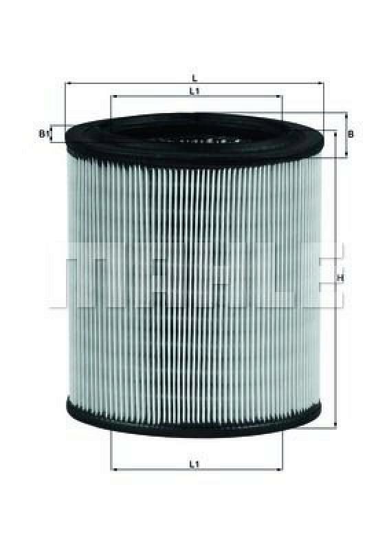 MAHLE ORIGINAL Luftfilter