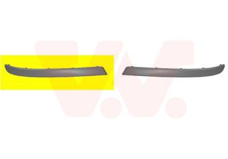 VAN WEZEL Trim/Protective Strip, bumper ** Equipart **