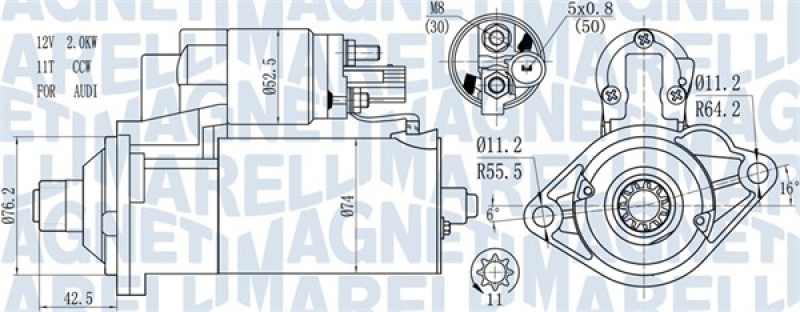 MAGNETI MARELLI Starter