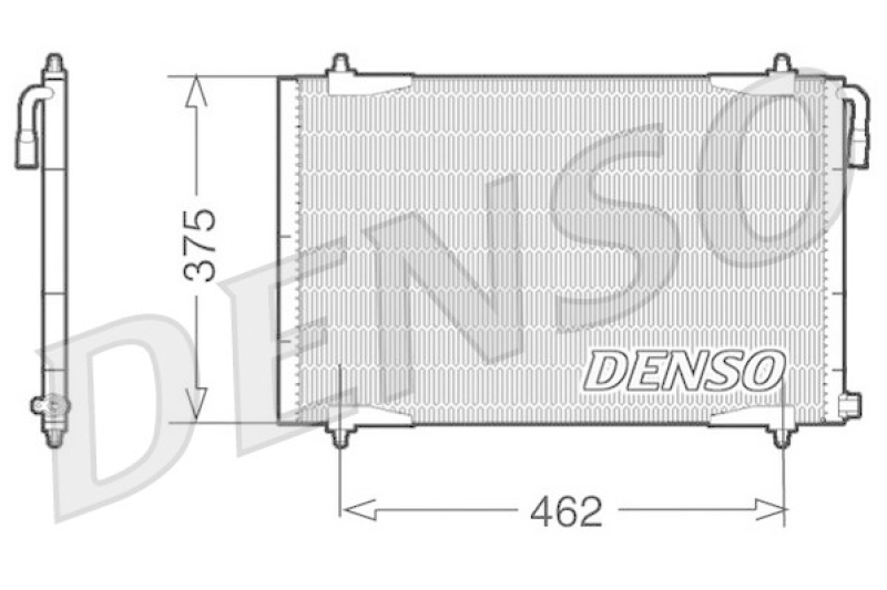 DENSO Kondensator, Klimaanlage