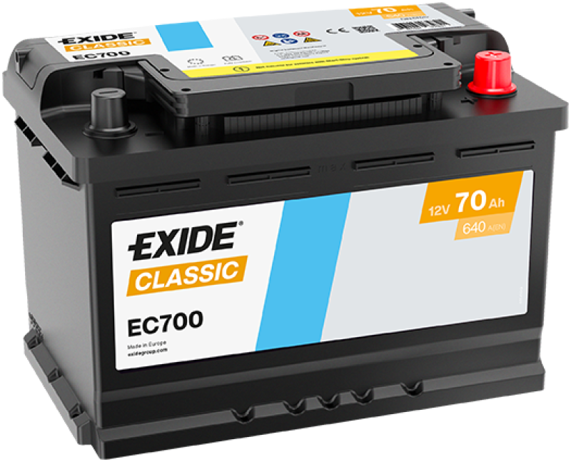 EXIDE Starterbatterie CLASSIC