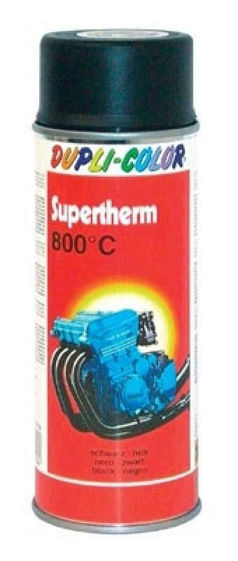 DUPLI COLOR Motor-/Schalldämpferlack SUPERTHERM black 800°C 400 400