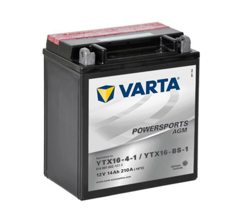 VARTA Starterbatterie POWERSPORTS AGM 14Ah 210A